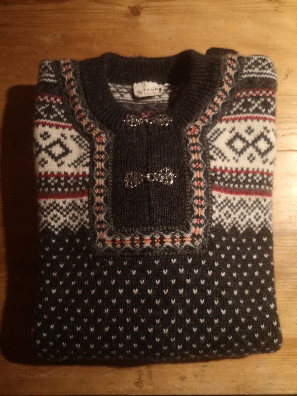 Maglioni & Felpe: Strickpullover, reine Schurwolle, NEU, Vintage "PANDA" – Nuovo (secondo la descrizione) da Zweisimmen venduto da Momo_1872 2