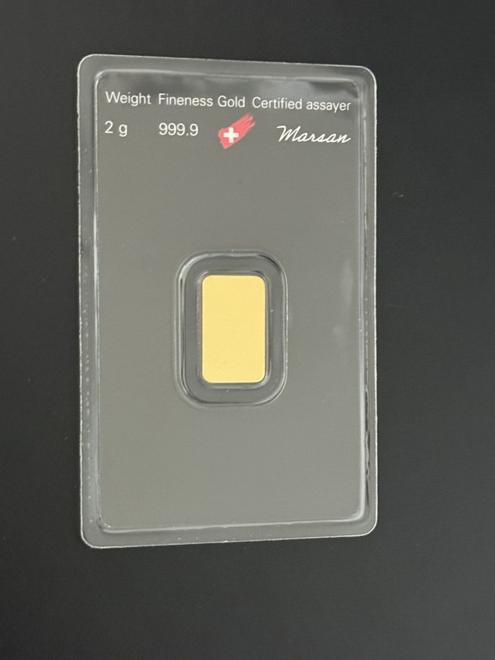 Edelmetalle: Goldbarren 2 g Argor-Heraeus – Neu und originalverpackt aus Untersiggenthal von byiggy 1