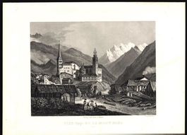 Visp Aquatinta von Hirchenhein