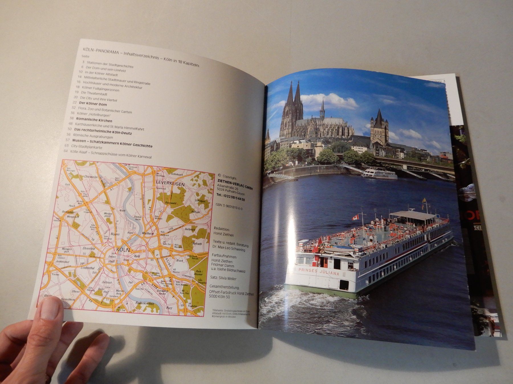 Libri: KÖLN Panorama - Farbbildführer durch Stadt, Dom, Museen – Usato da Erstfeld venduto da Mario_boe0 1