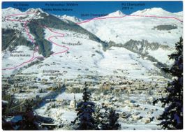 Scuol - Pistenplan