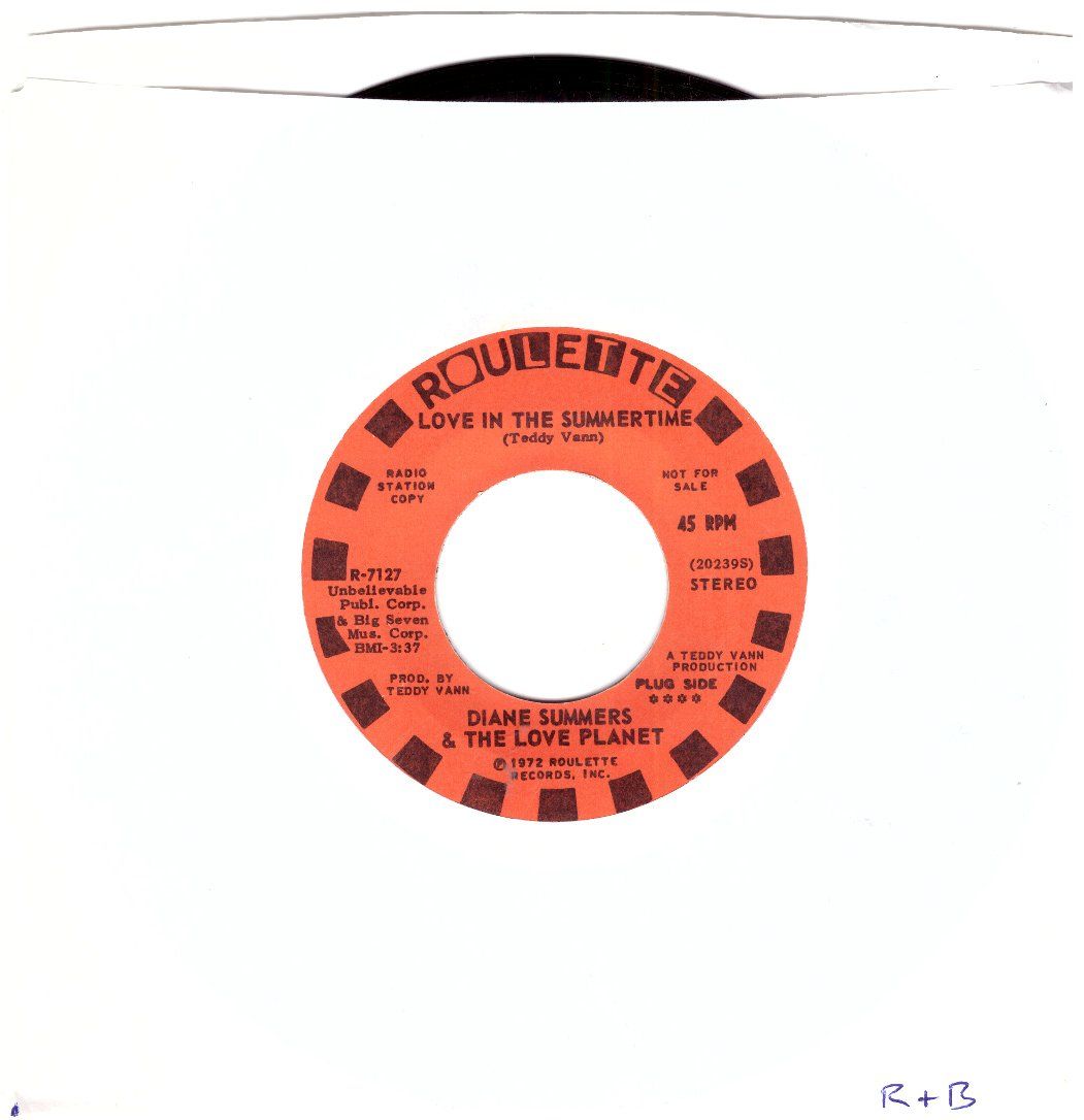 Dischi in vinile: DIANE SUMMERS & THE LOVE PLANET – Usato da Bassersdorf venduto da house-of-vinyl