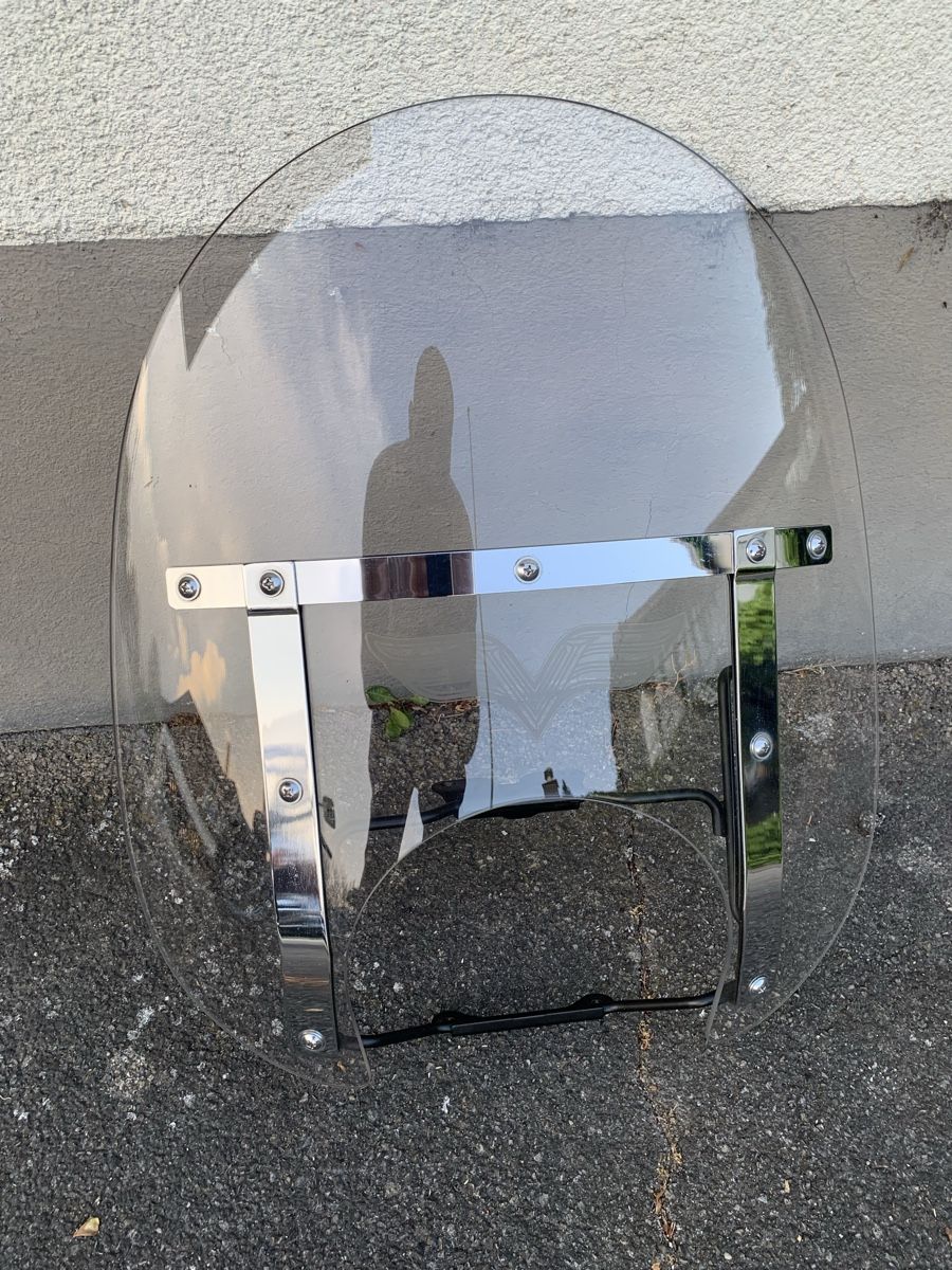 Tutti i ricambio per moto: Motorrad Windschild Windschutzscheibe VN 800 mit Logo – Nuovo (secondo la descrizione) da Aarberg venduto da Alprauscher 1