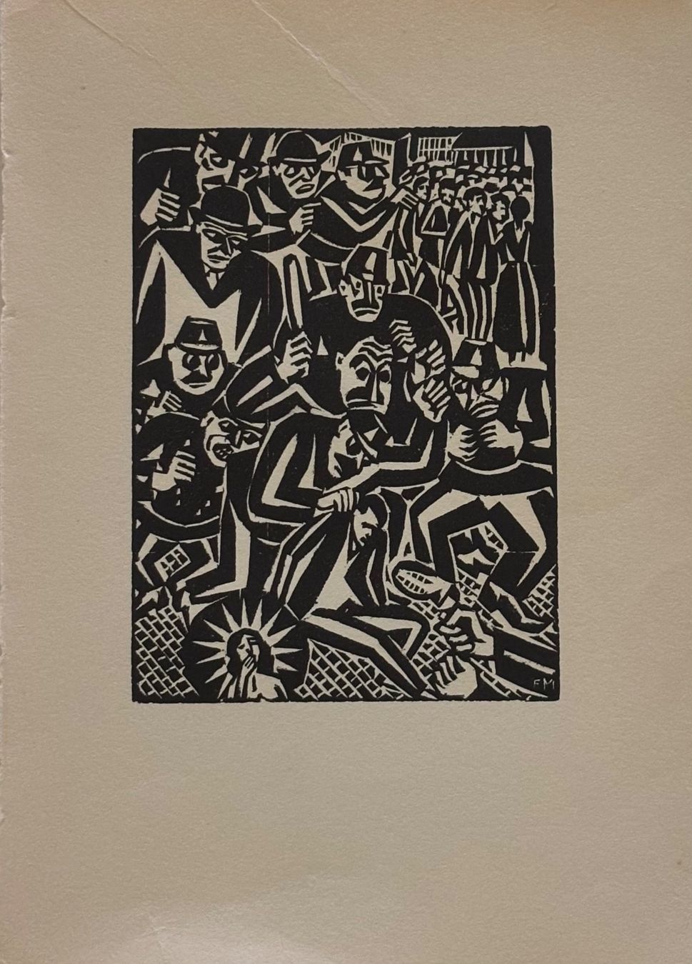 Holzschnitte: Frans Masereel, Holzschnitt, 1927 – Gebraucht aus Frauenfeld von Merk52