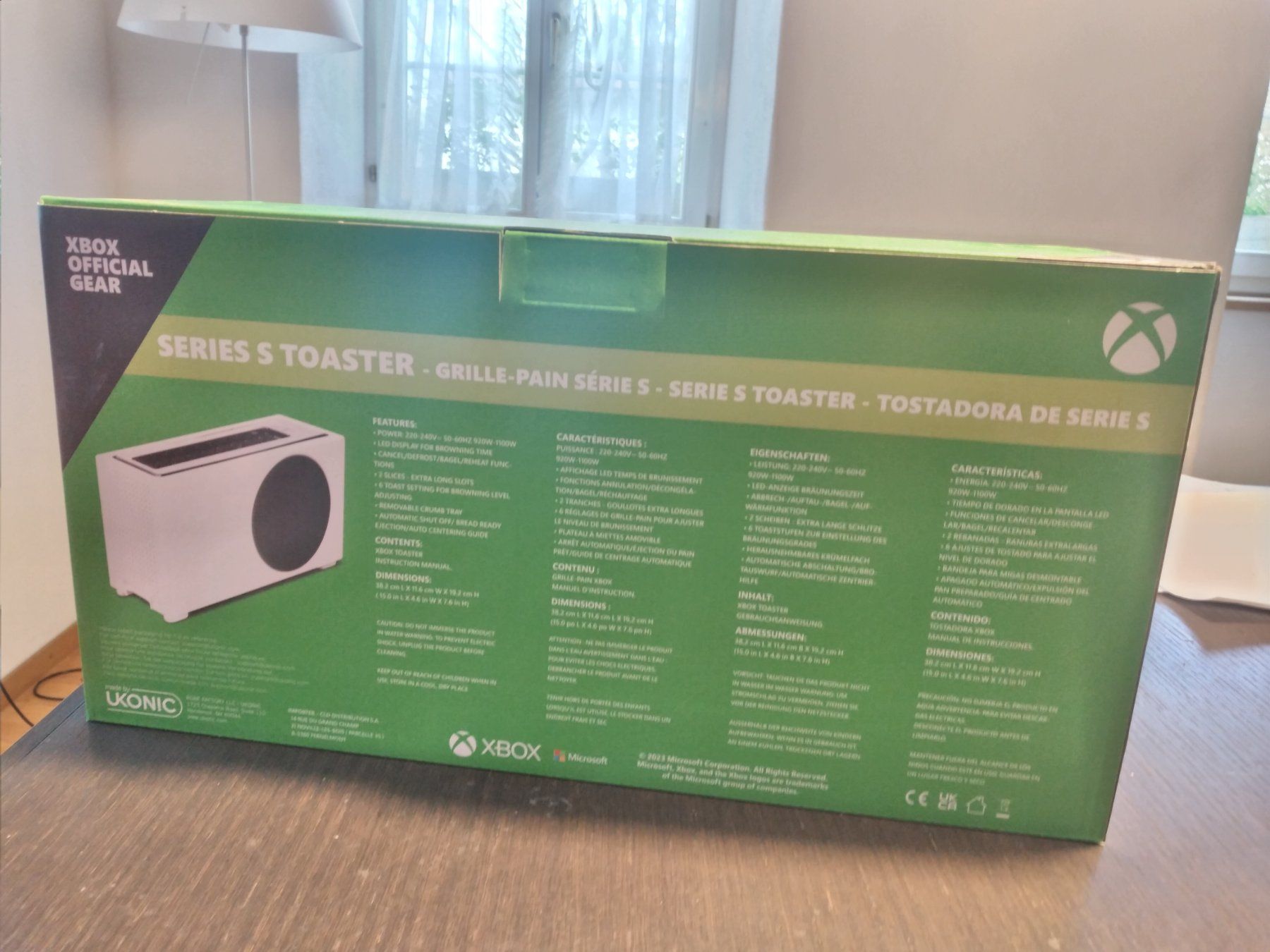 Elettrodomestici da cucina: XBOX SERIES S TOASTER – Nuovo e nell'imballaggio originale da Dättwil AG venduto da Ermes54 1
