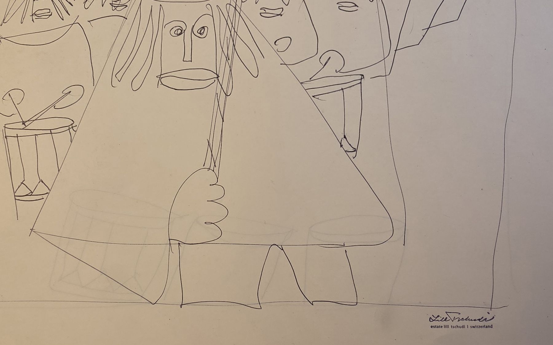 Dipinti: Lill Tschudi  Original 43x33cm – Usato da Emmenbrücke venduto da Kunstankaufverkauf 2