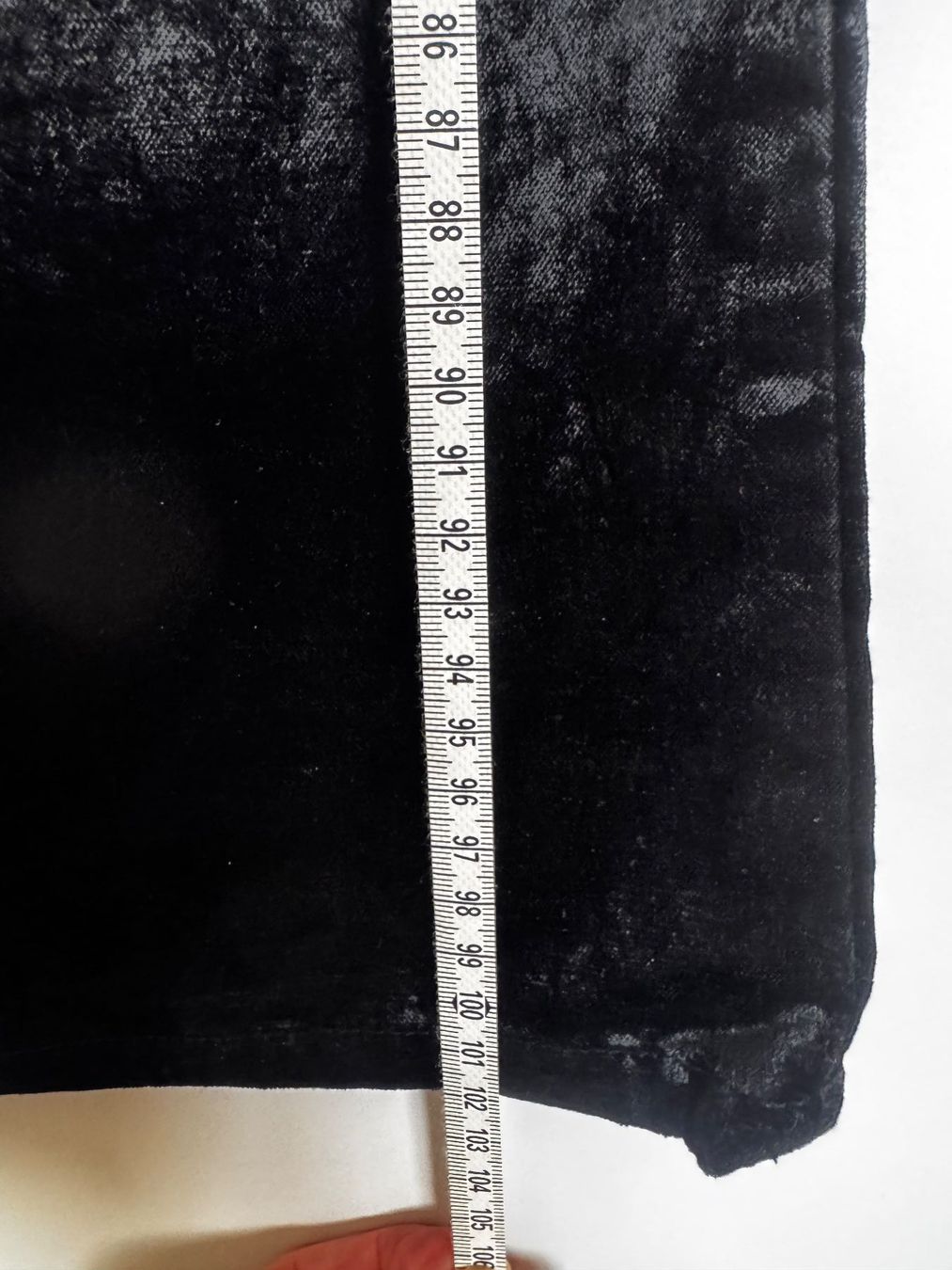 Versace Pantaloni: Versace Samthose, Schwarz, Top Zustand - Grösse 27 – Usato da Eschenbach SG venduto da Kitka01 8