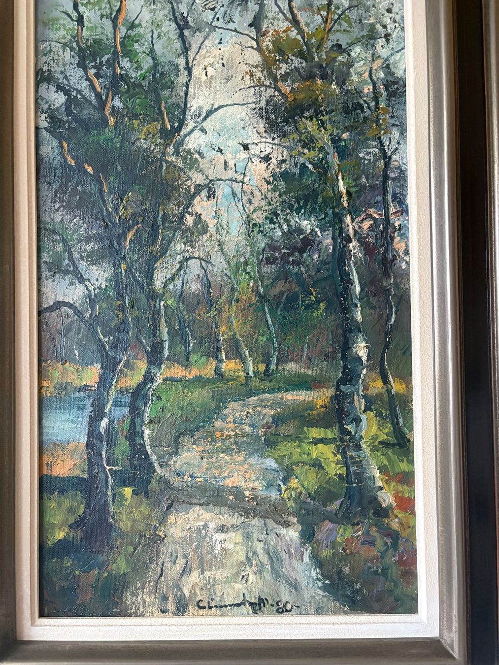 Tableaux: Max Clement Waldweg am Murtensee – D'occasion à Plasselb par lululuca 3