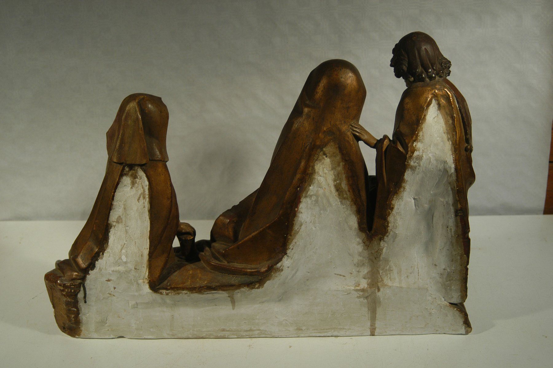Sculptures & Statues: Antike Heiligengruppe aus Gips – D'occasion à Herisau par Wisen 4