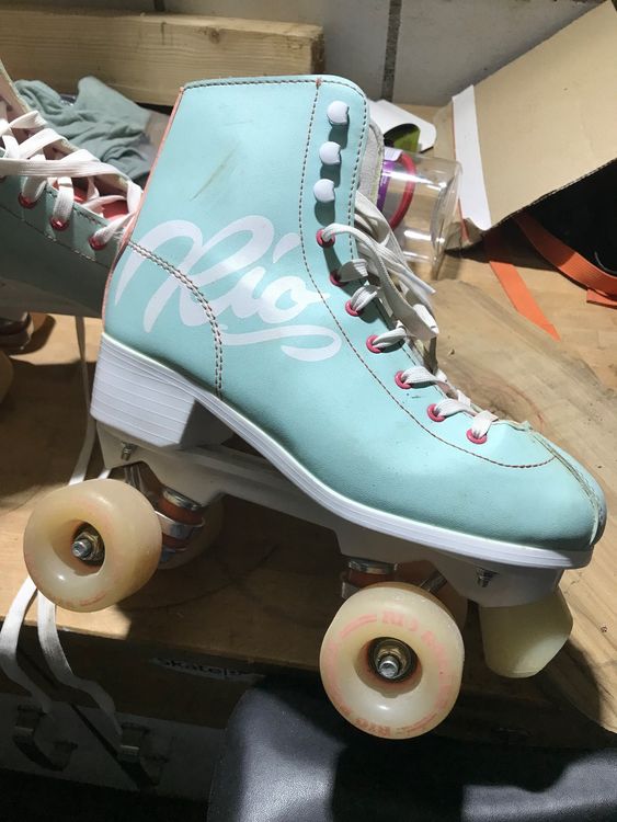 Rio Roller Script Rollschuhe Gr. 37 türkis rosa | Kaufen auf Ricardo