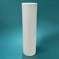 Vase en faïence émaillée blanche d'Este, Italie