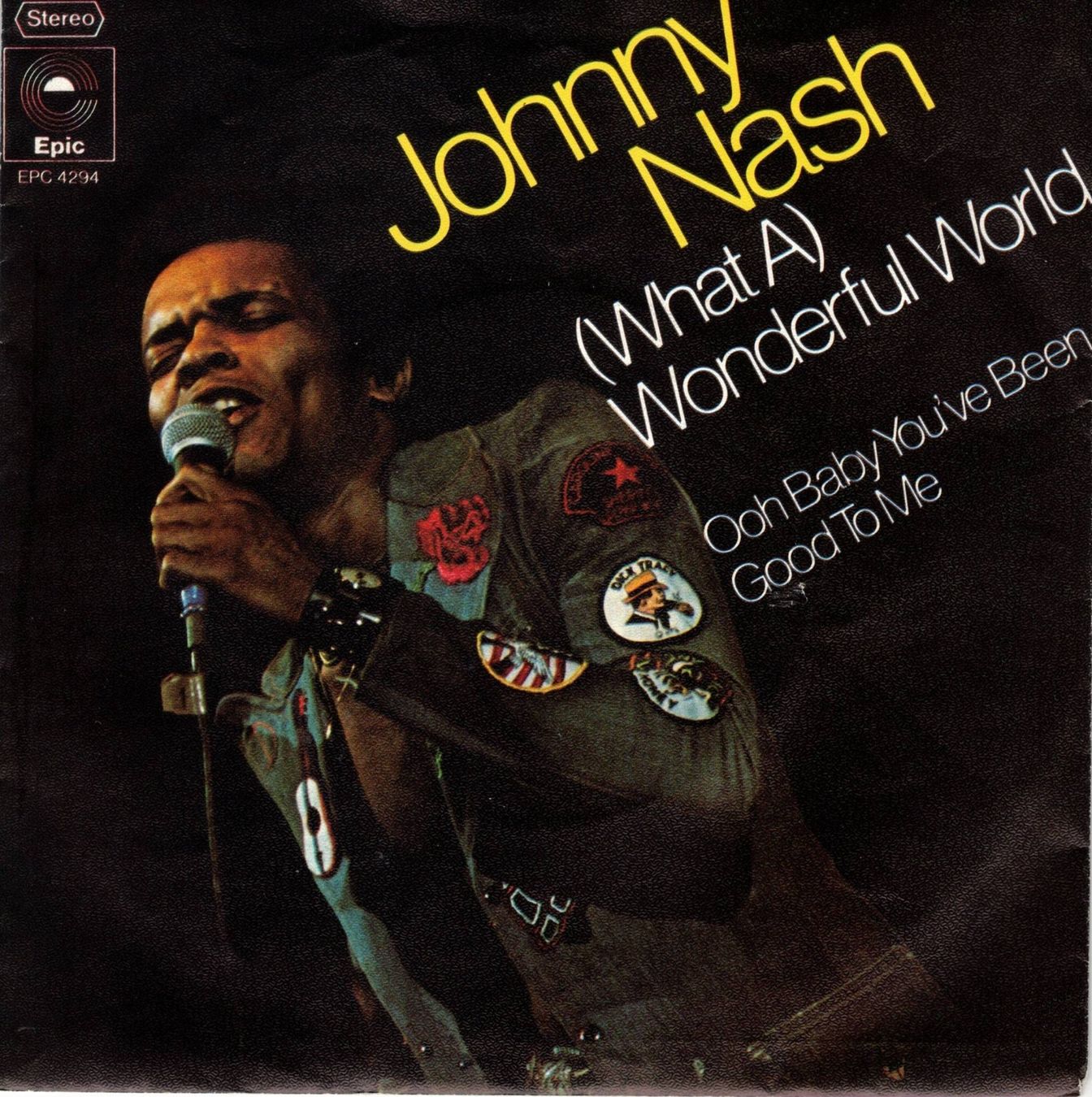 Schallplatten: Johnny Nash  --  Wonderful world  Single7 – Gebraucht aus Rheinau von thespecials