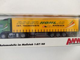 Volvo FH Sattelschlepper "Roger Hohl, Marbach" von AWM 1/87