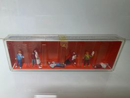 Preiser Figuren Kinder Weihnachtsmarkt H0 10189 Neu