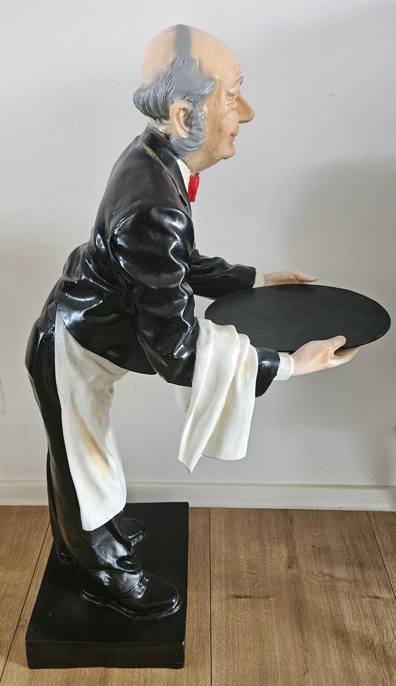 Figuren: Buttler James Stummer Diener Statue Figur Old Man – Gebraucht aus Uttwil von TG-Lupa 1