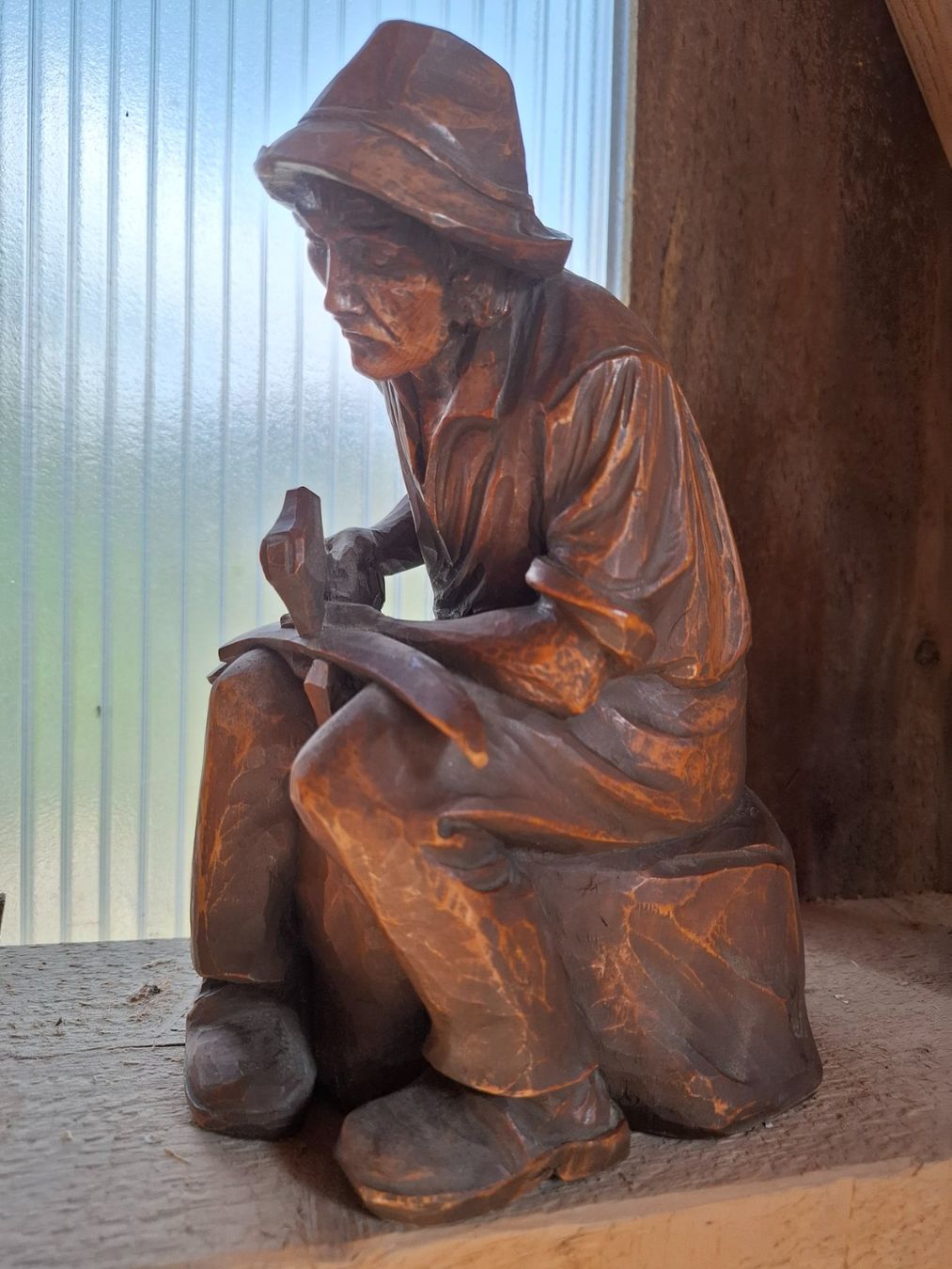 Sculture & Statue: Bauer bei Sägässä dängelen – Usato da Steg im Tösstal venduto da LARO14 2
