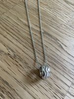 Halskette mit Ringanhänger Swarovski 