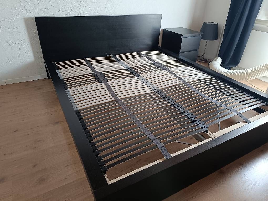 Ikea Letti: Ikea Malm Bett schwarz – Usato da Mollis venduto da GordoCojones
