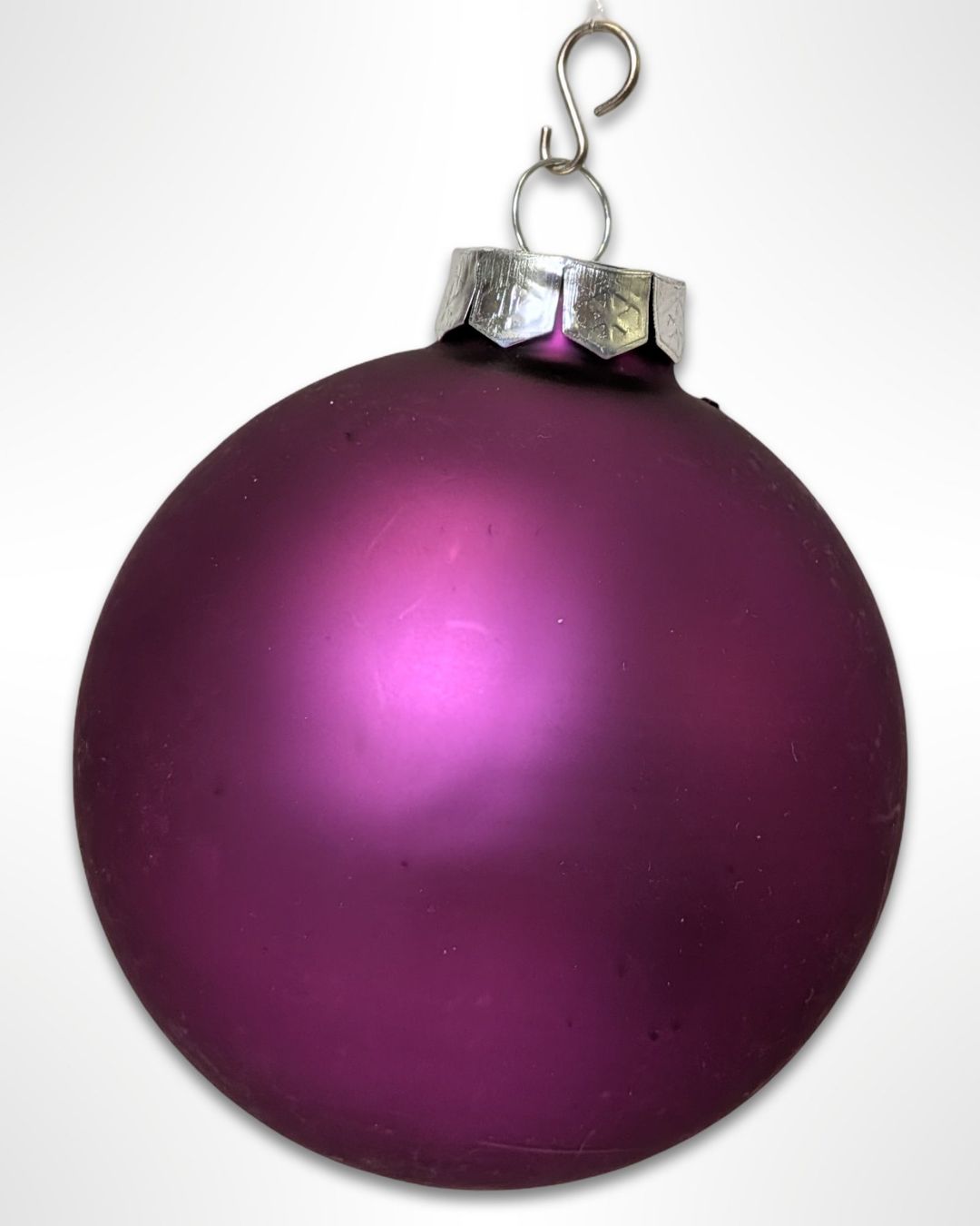 Alle Dekorationen: Weihnachtskugeln purpur/grau/silber 142 Stück – Gebraucht aus Suhr von Restwert_Suhr 7
