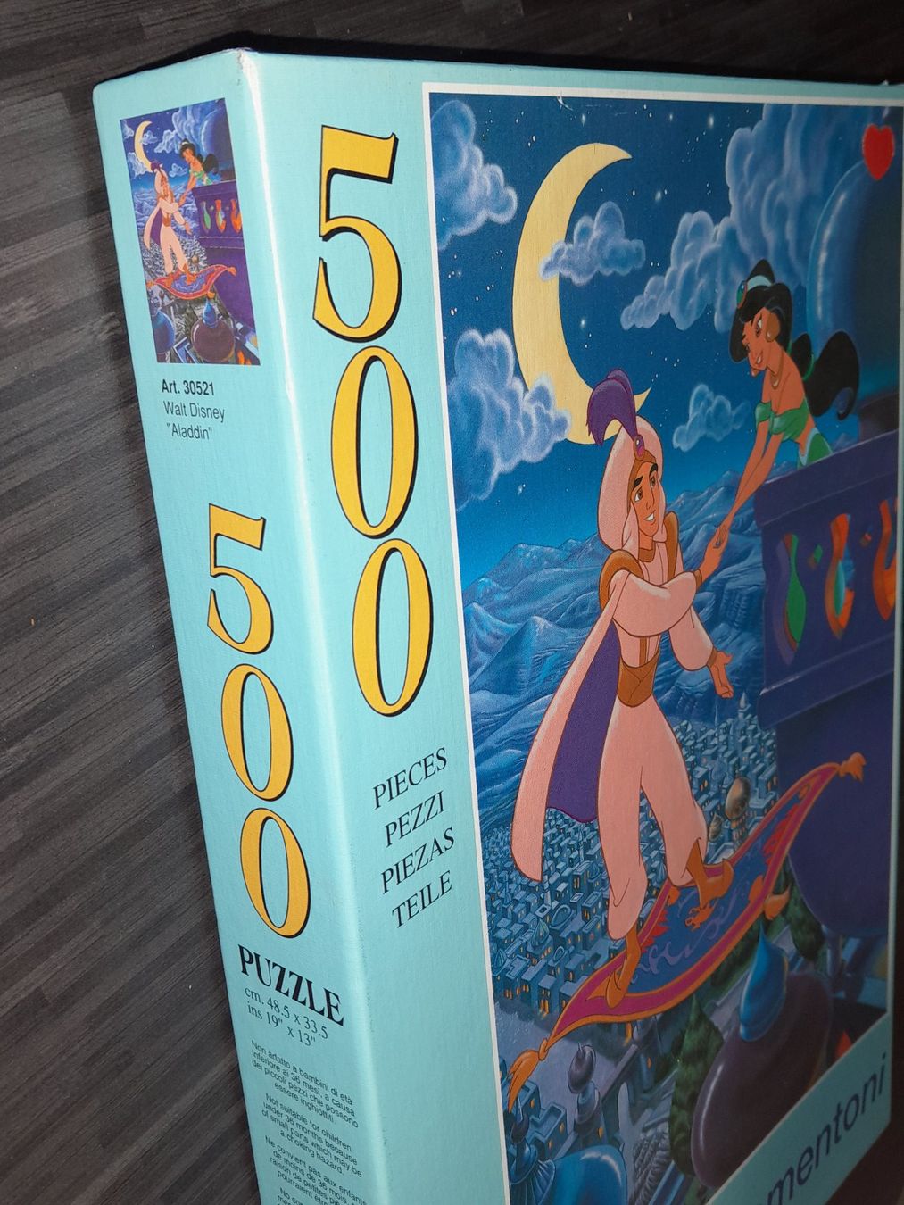 Clementoni Puzzle: Clementoni Puzzle, 500 , Aladdin, – Usato da Steffisburg venduto da FutureOne 2