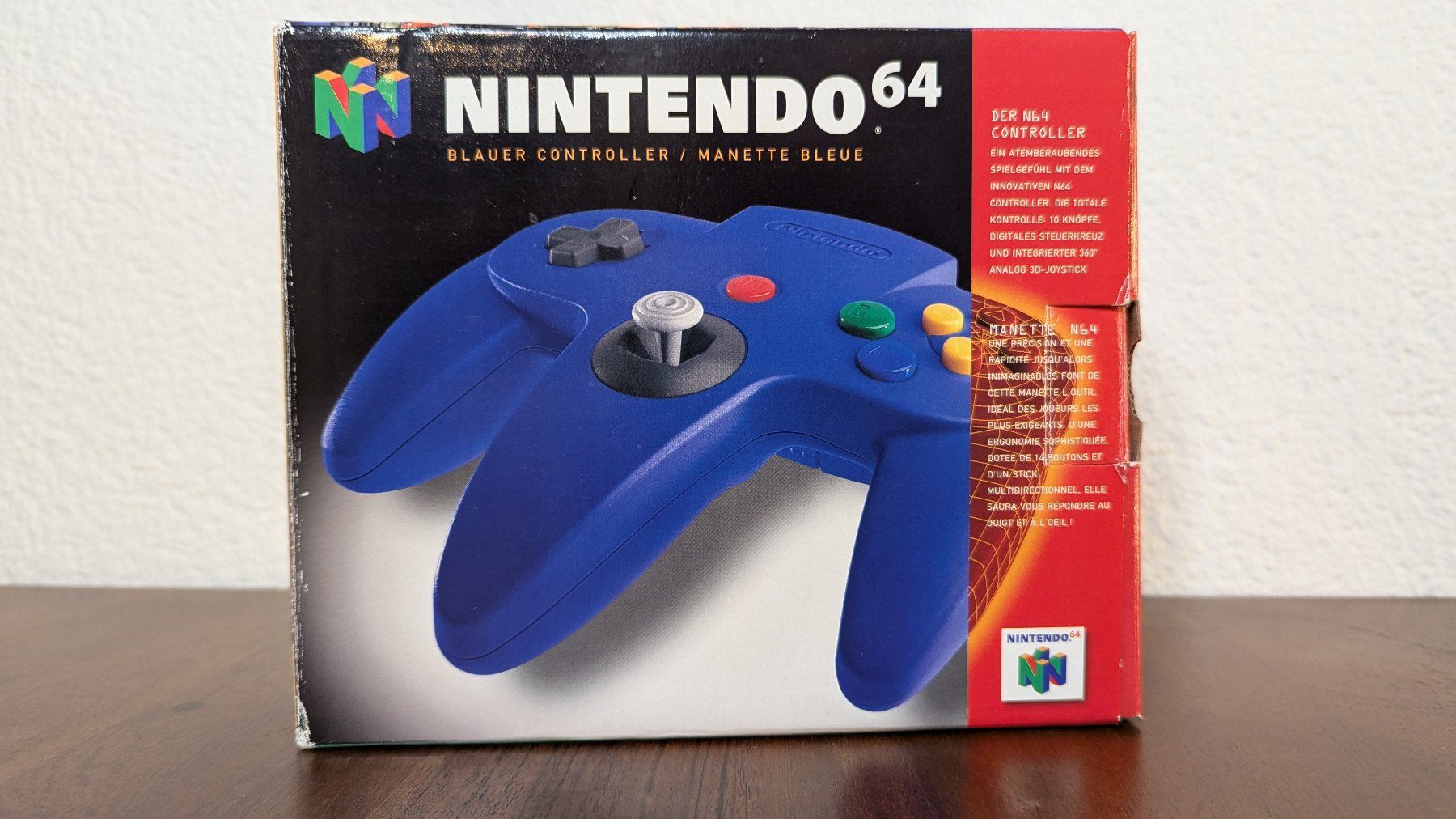 Nintendo Controller: Nintendo 64 [N64] Controller blau inkl. OVP – Usato da Münchenstein venduto da PeterPan.ch 1