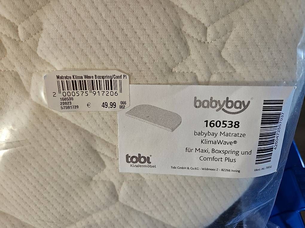 Materassi: Babybay Matratze – Nuovo e nell'imballaggio originale da Brügg BE venduto da Paesci8 1