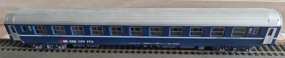 2 voitures voyageurs anciennes SBB/CFF,N (Neu (gemäss Beschreibung)) in