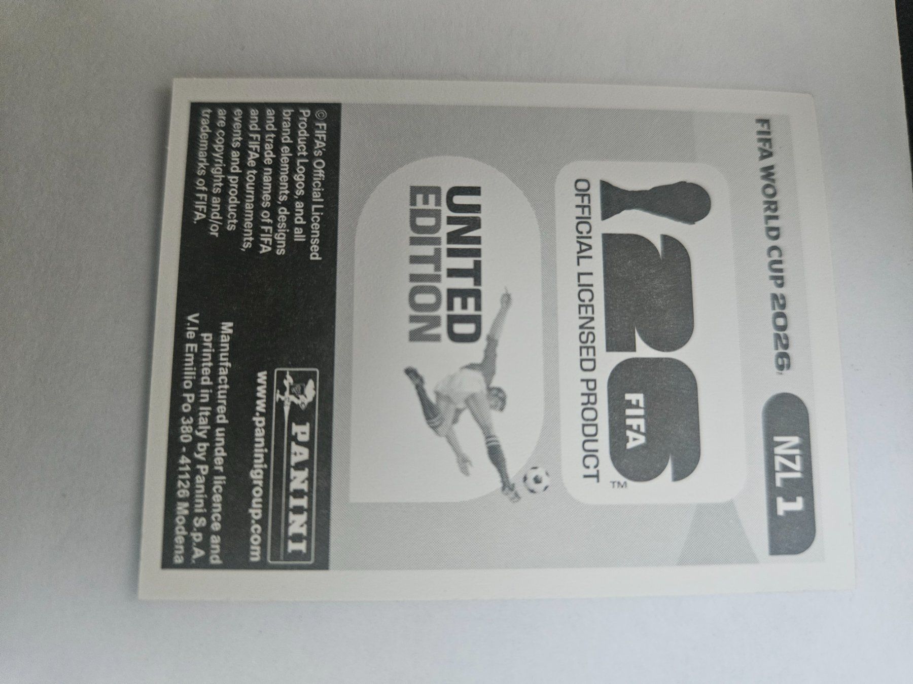 Panini Cartes à collectionner: NZL 1 – D'occasion à Würenlingen par Dinli 1