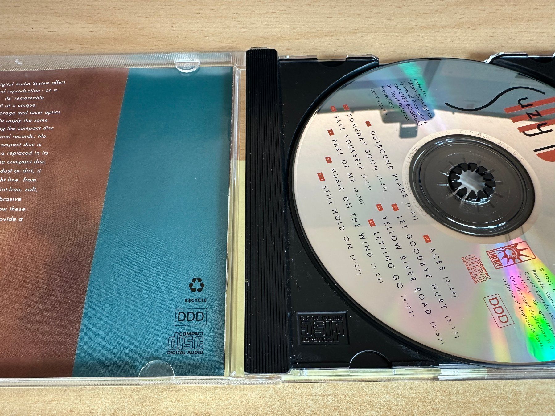CD: Q5 Suzy Bogguss – Aces – Usato da Rikon im Tösstal venduto da Alpenmutz 2