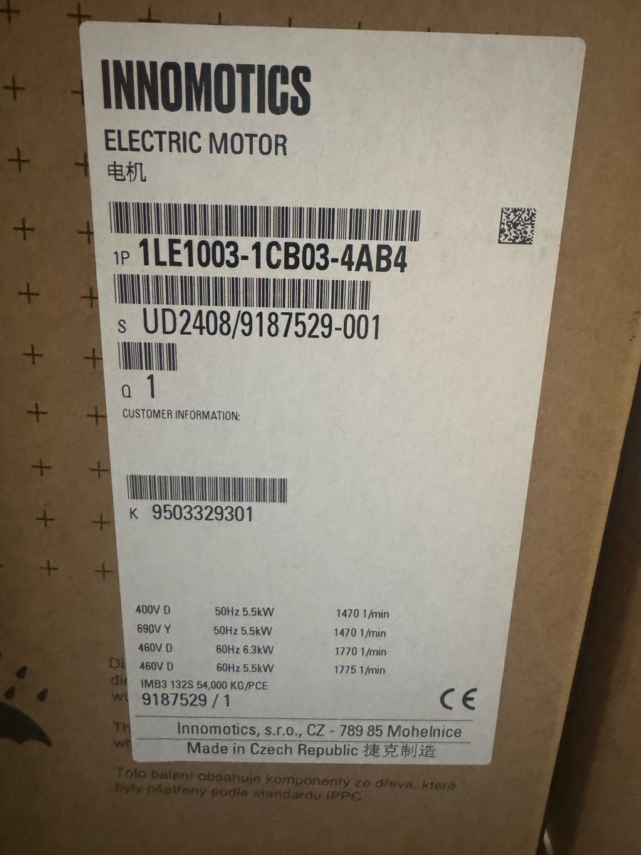 Motori: Moteur électronique 5.5kw – Nuovo e nell'imballaggio originale da Ardon venduto da jim_gq2q 1