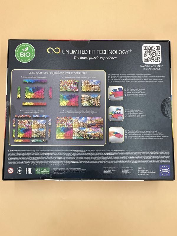 Puzzles: TREFL | Puzzle | Cubic Gradient | 1000 Teile – Neu (gemäss Beschreibung) aus Wittenbach von Restwert_St-Gallen 1