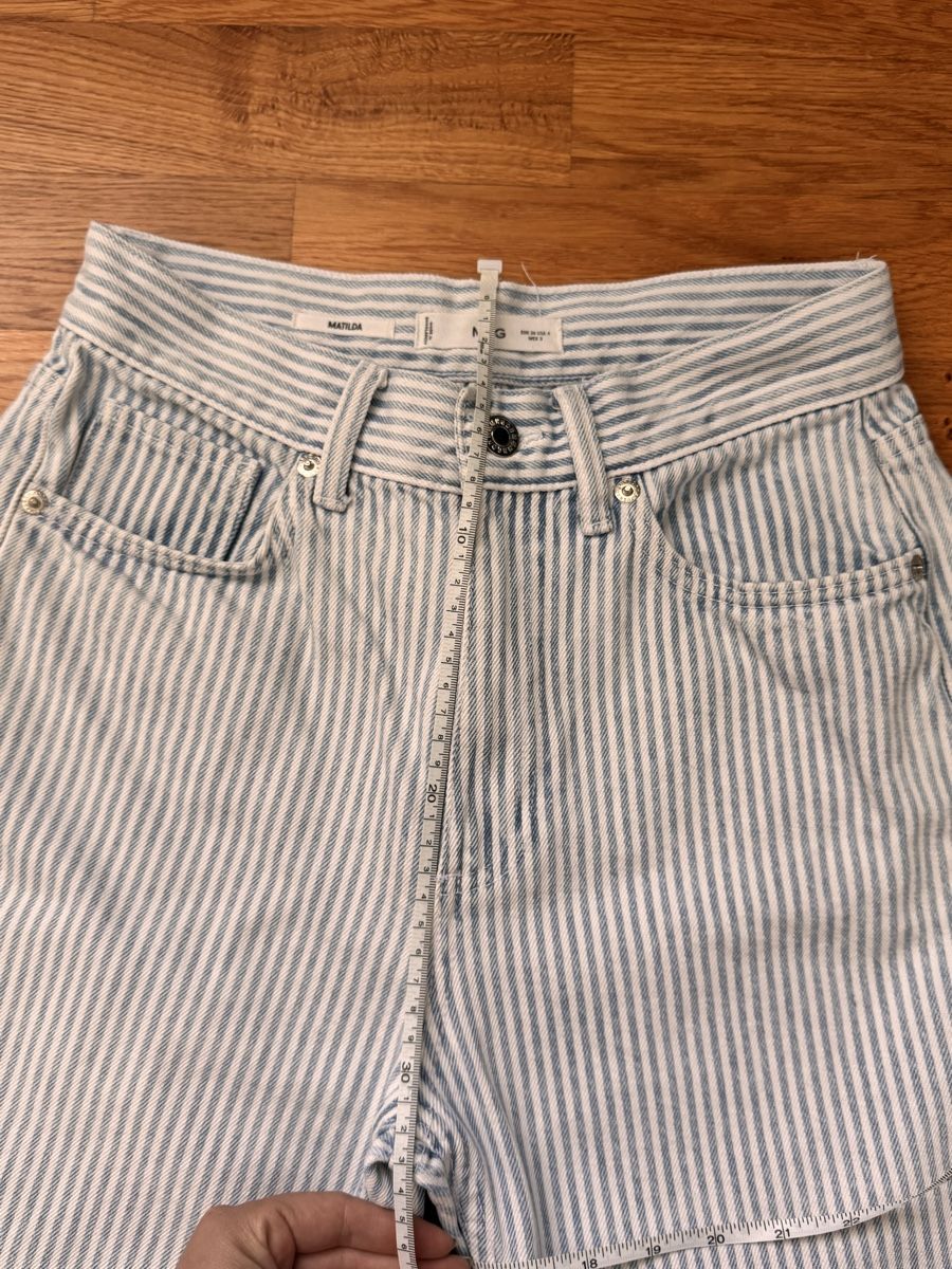 Mango Jeans: MNG Jeans gestreift Sommerhose – Usato da Winterthur venduto da kh.meier 2