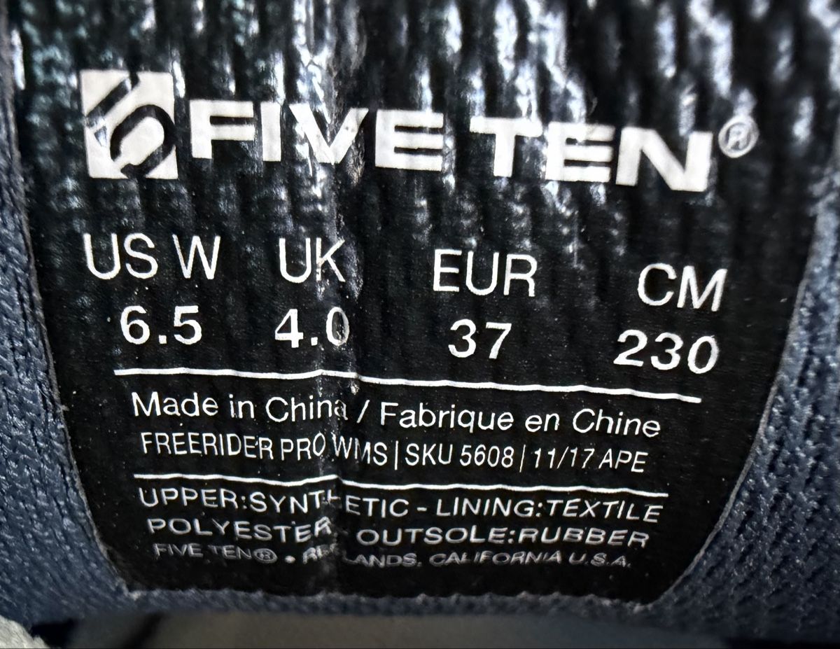 Five Ten Scarpe da donna: Five Ten Freerider Pro Damenschuhe Gr. 37 – Usato da Hergiswil NW venduto da Klimsen 4