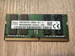 SK Hynix RAM 16GB DDR4 3200MHz SODIMM HP L67710-001