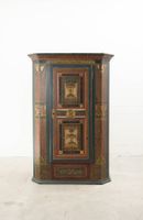 Antiker eintüriger Bauernschrank aus 1834 / Höhe ca. 175 cm