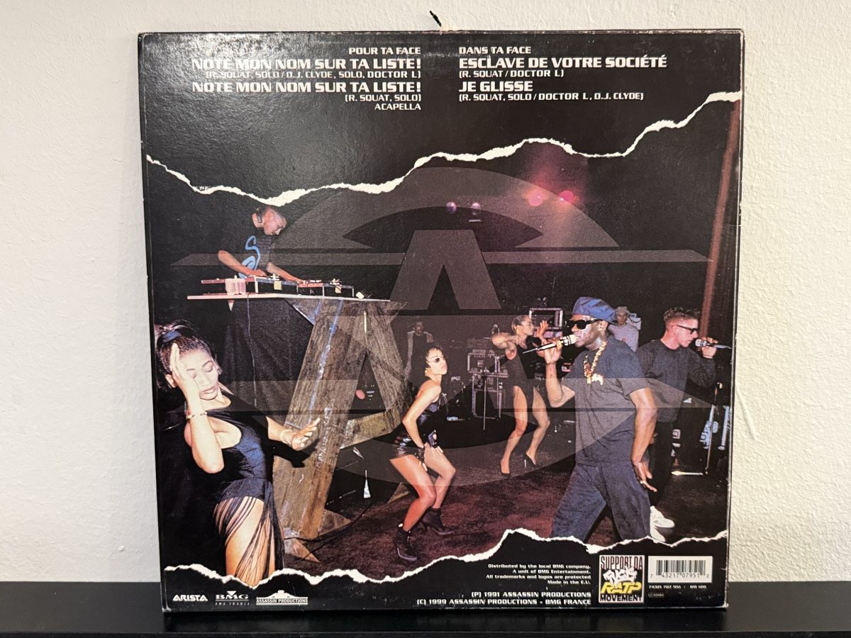 Schallplatten: Assassin - Note mon nom sur ta liste! / FR 1991 OG – Gebraucht aus Delémont von Studio_du_soleil 1