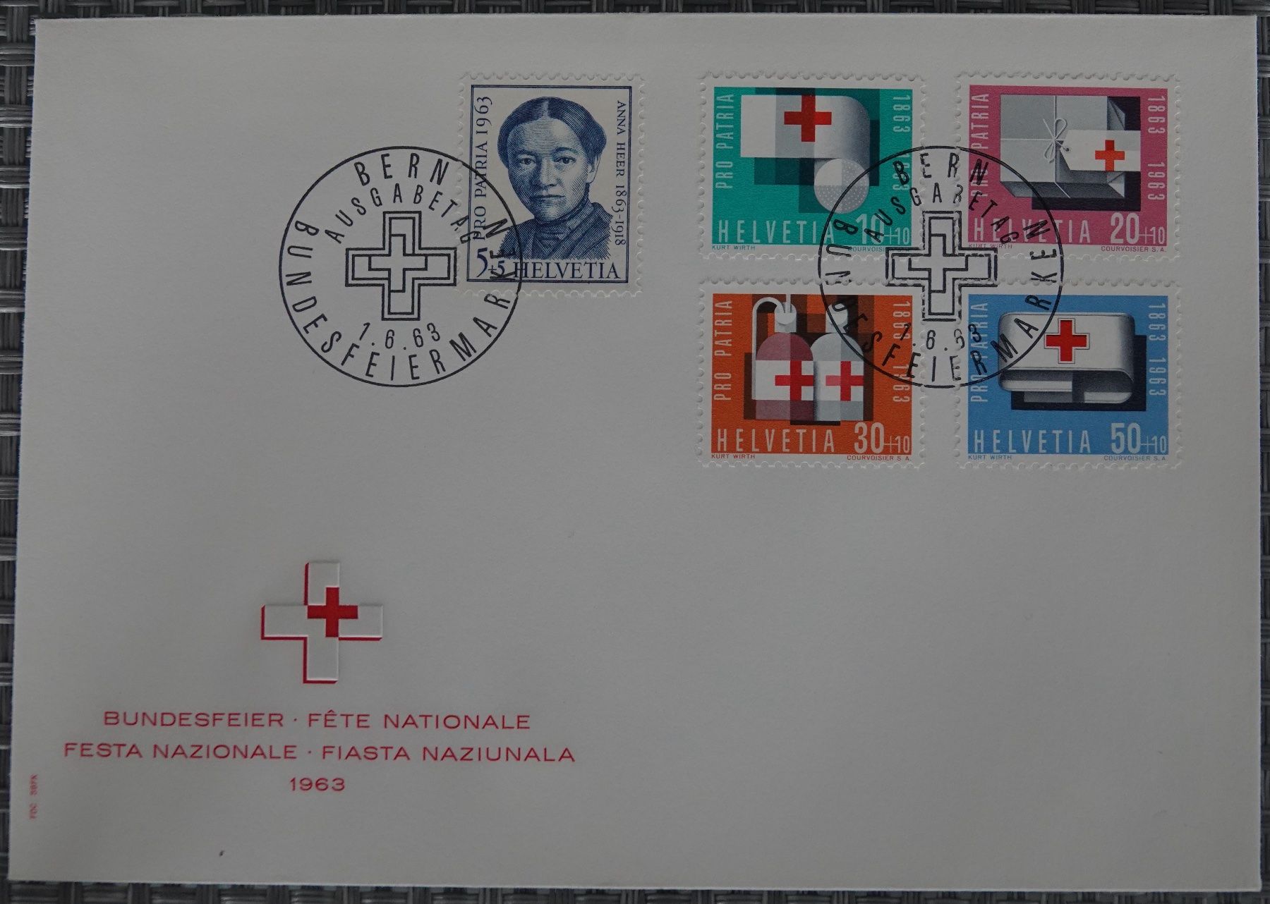 Tutti i francobolli: Pro Patria FDC-Couvert 1963 ET-Gestempelt – Usato da Goldau venduto da Bofi0