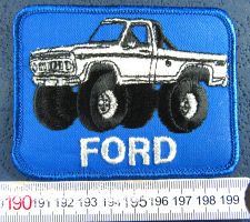 FORD PICK-UP 4x4 OFF-ROAD AUTO PATCH AUFNÄHER GESTICKT LEIM