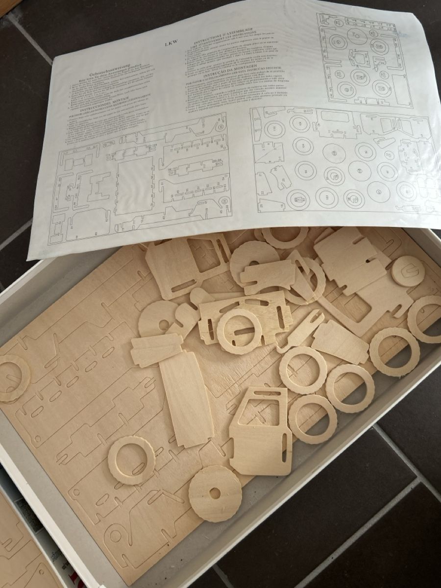 Puzzle: 2 Holzpuzzles - Segelschiff und LKW – Nuovo (secondo la descrizione) da Winterthur venduto da Guizza93 2