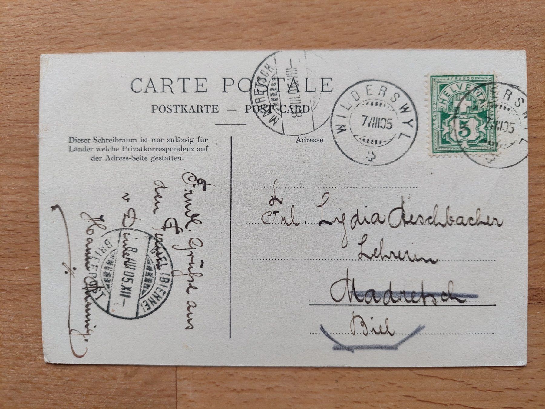 Cartoline postali: AK Schynige Platte-Bahn, Sattelwand – Usato da Obfelden venduto da Foto_Bild_Kunst_Buch 1