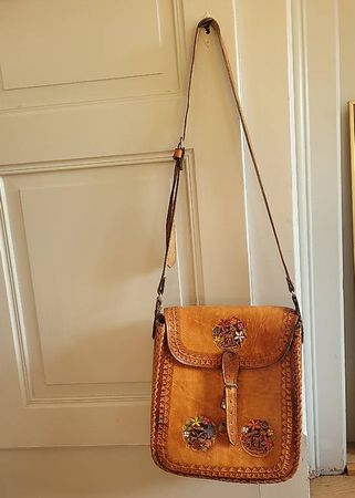 Leder Tasche Mexiko