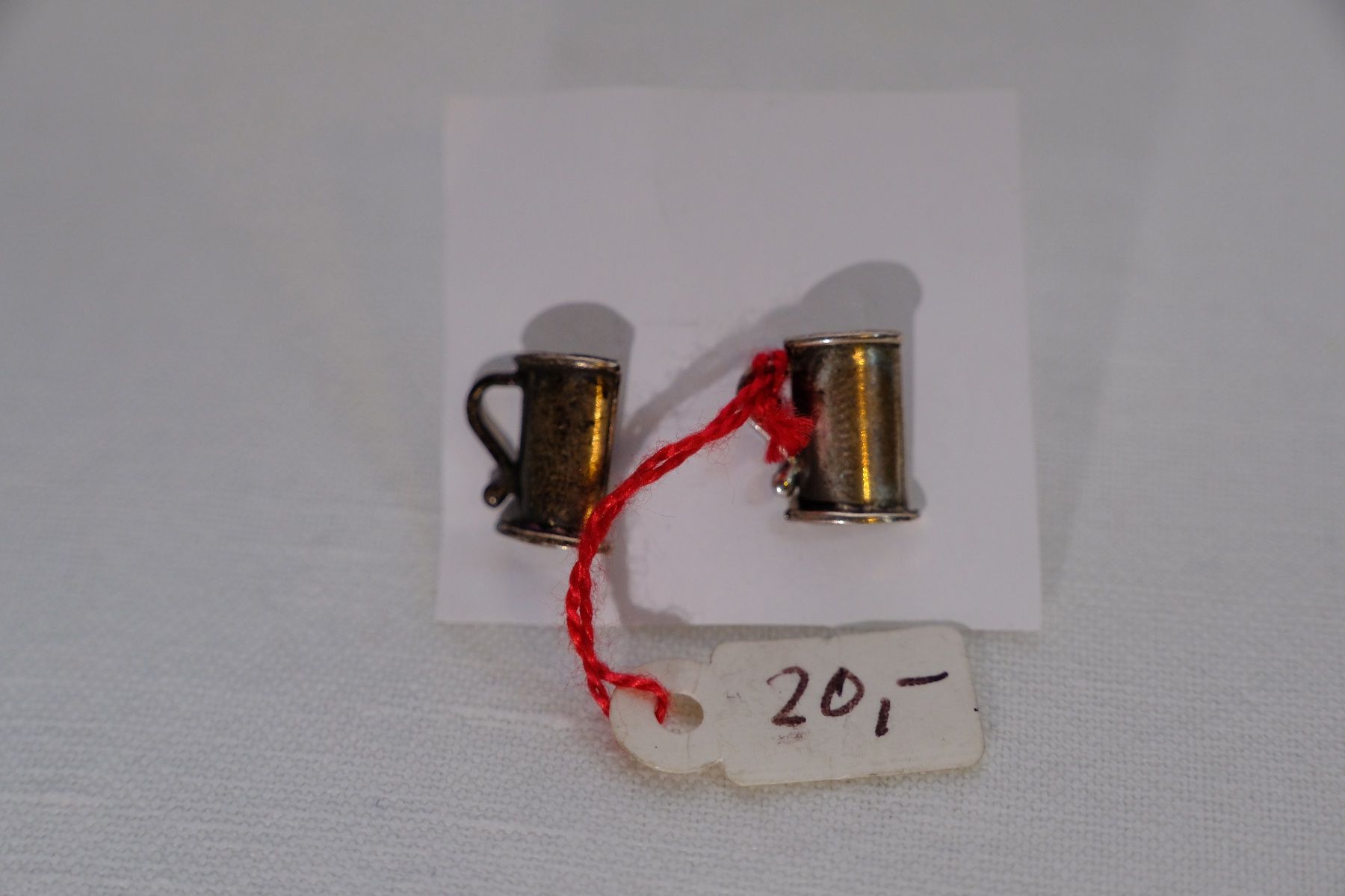 Orecchini pendenti & Orecchini a lobo: Silber 925 Ohrstecker/Anstecker - Sterling Bier – Nuovo e nell'imballaggio originale da Fribourg venduto da Silver_Wat