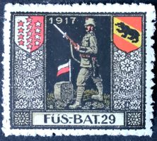 Füsilier Bat 29, 1.WK, Wi 3.Div 73