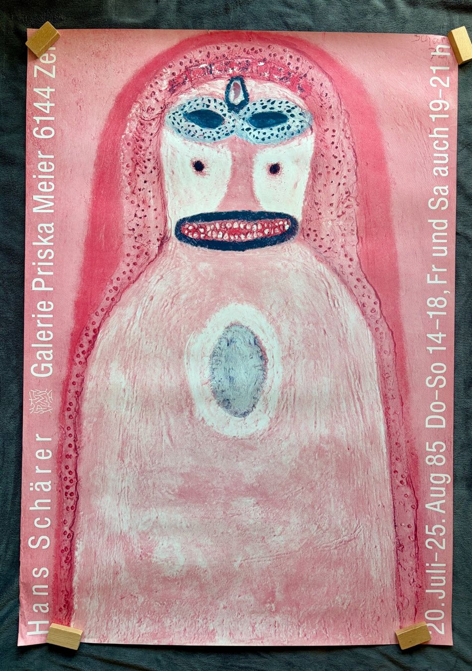 Posters & Illustrations: Hans Schärer, grosses Ausstellungsplakat – D'occasion à Regensdorf par JoergR