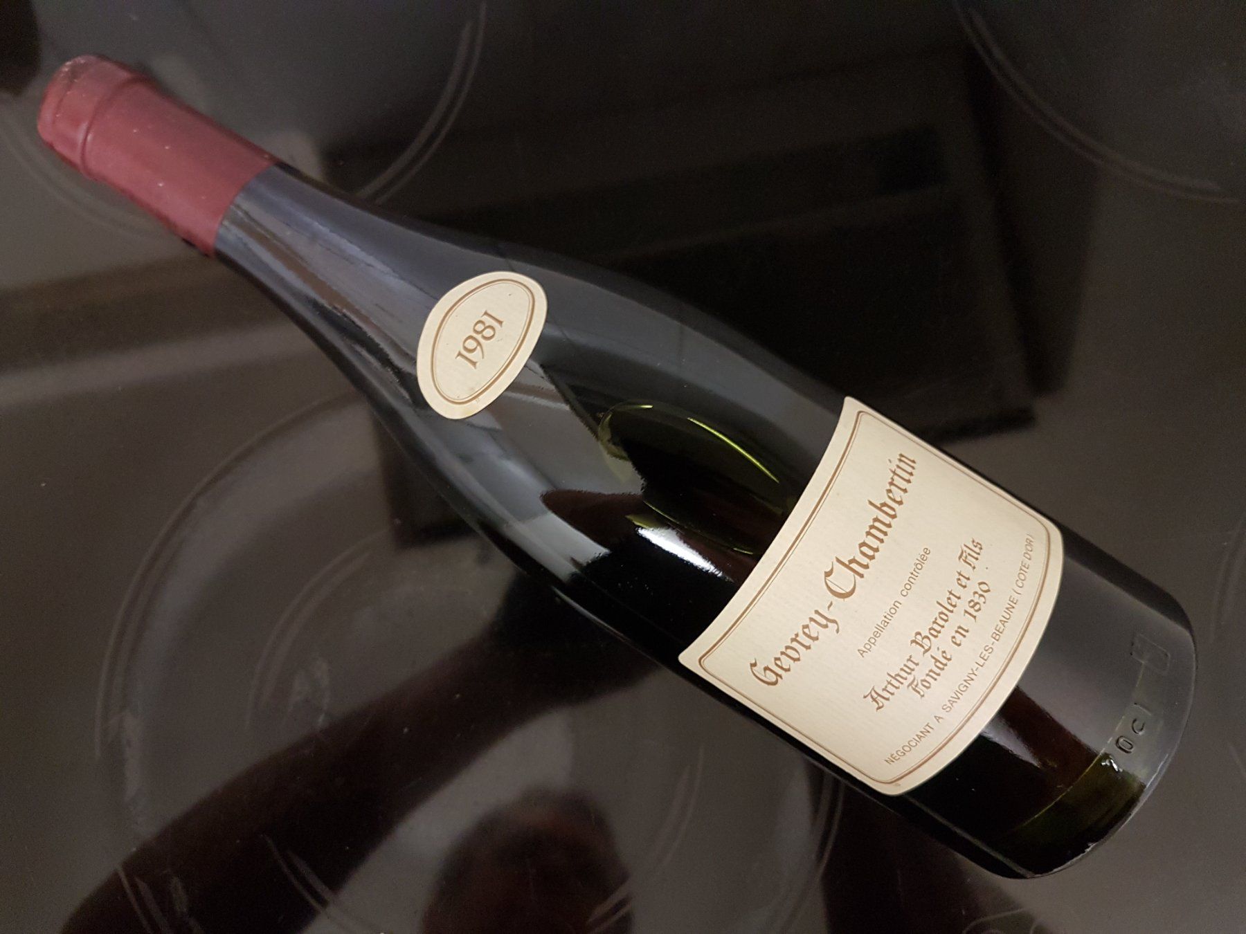 Vino: Gevrey - Chambertin 1981 Arthur - Barolet – Nuovo (secondo la descrizione) da Grenchen venduto da poggione 8