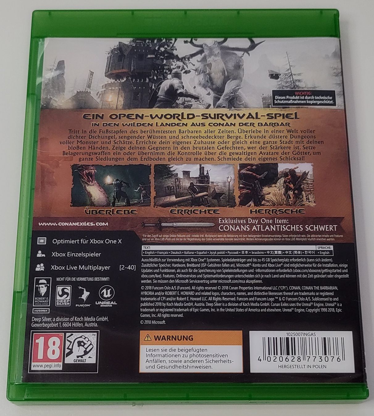 Spiele: Xbox One: Conan Exiles – Gebraucht aus Uznach von Cheese-Us 1