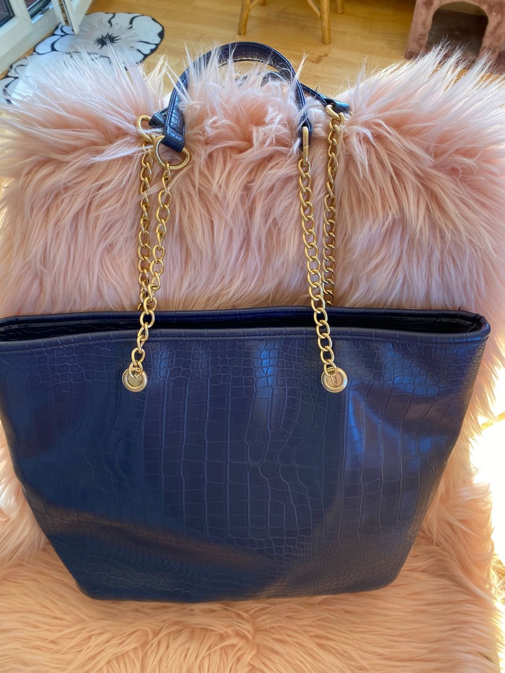 Borse da donna: SCHÖNER BLAUER SHOPPER – Usato da pratteln venduto da Mickely1 3