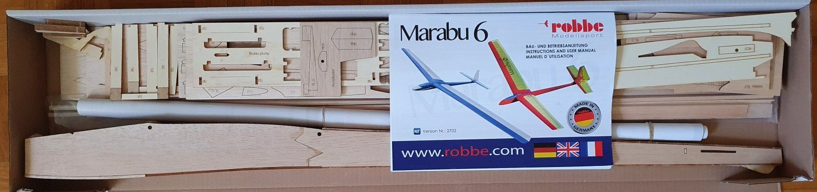 Robbe Modellismo RC: Modellsegelflugzeug Marabu 6 – Nuovo (secondo la descrizione) da Burgdorf venduto da Hugob4 3