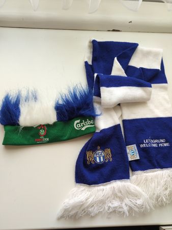FC Zürich Schal und Mütze mit EURO 2008 Kopfband