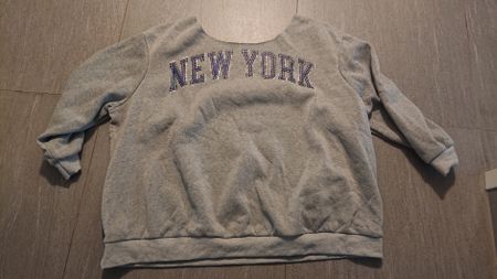 Grauer New York Pullover. Gr 8xl ca Gr 60